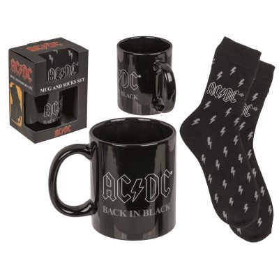 Out of the blue - Unisex Σετ Δώρου Κούπα και Κάλτσα AC/DC Back in Black