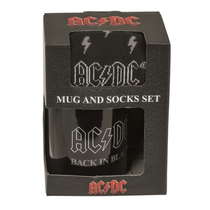 Out of the blue - Unisex Σετ Δώρου Κούπα και Κάλτσα AC/DC Back in Black