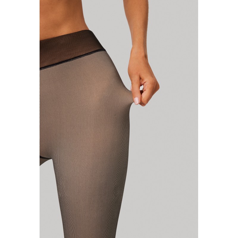 Ysabel Mora - Γυναικείο Ισοθερμικό Καλσόν Αόρατο 190 DEN Invisible Thermal Tights Plus Size XL