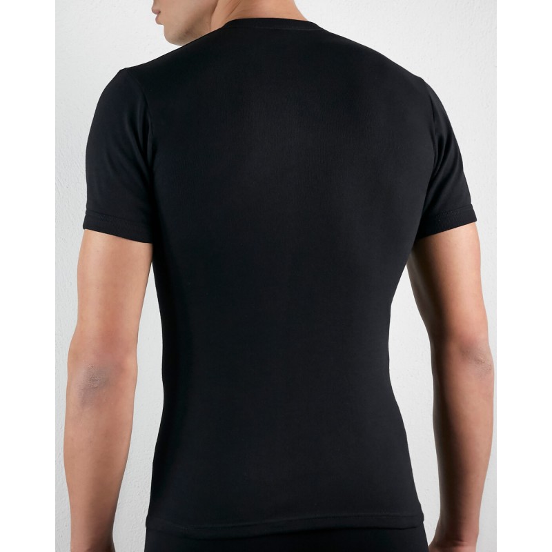 Anatolia Ανδρικό Φανελάκι Κοντό Μανίκι Κλειστός Λαιμός