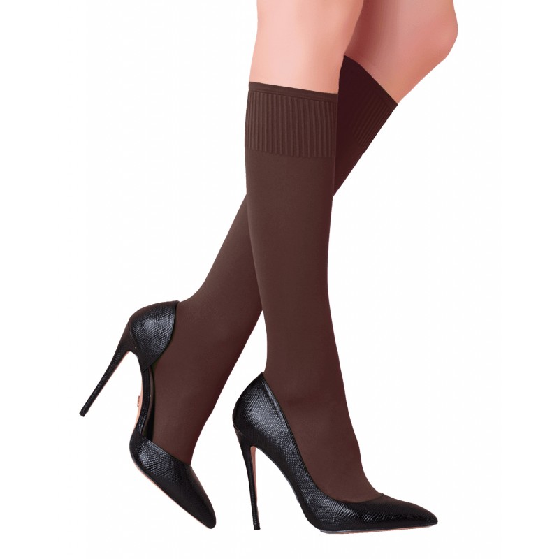Trasparenze Cinzia 70 Den Γυναικείες Κάλτσες Τρουακάρ Marrone