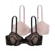 Dorina Γυναικείο Σουτιέν Chloe με Ελαφριά Ενίσχυση και Μπανέλα 2pcs PACK 1+1 Δώρο