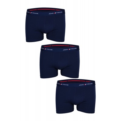 John Frank Ανδρικά Boxer Σετ 3 Τεμαχίων Be Frank With Yourself