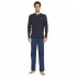 Tommy Hilfiger Ανδρική Χειμερινή Πυτζάμα LS PJ PANT SET PRINT
