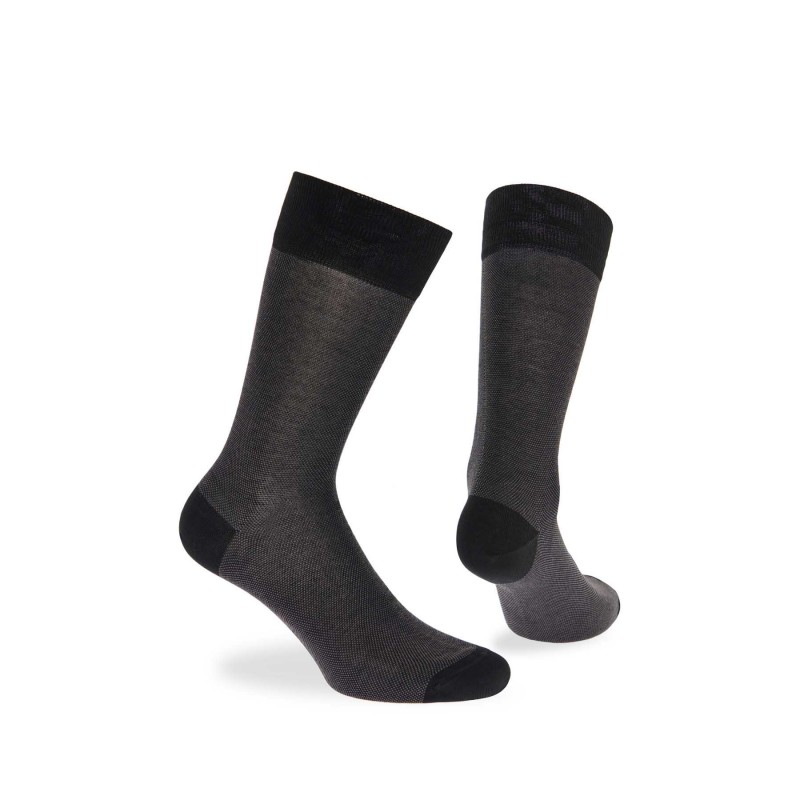 WALK Ανδρικές Βαμβακερές Μερσεριζέ Κάλτσες με Σχέδιο Πικέ