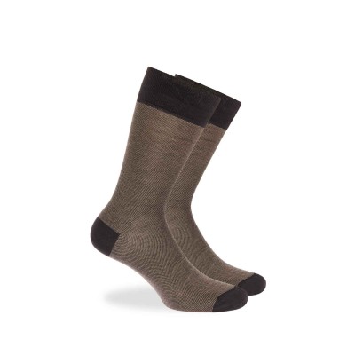 WALK Ανδρικές Βαμβακερές Μερσεριζέ Κάλτσες με Σχέδιο Πικέ