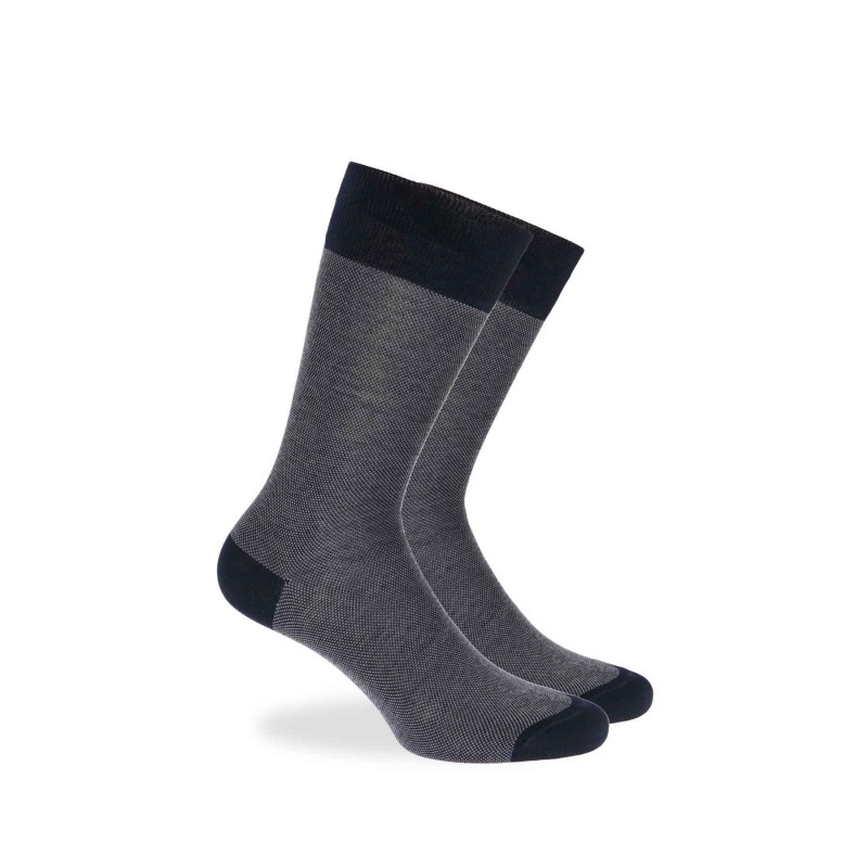 WALK Ανδρικές Βαμβακερές Μερσεριζέ Κάλτσες με Σχέδιο Πικέ