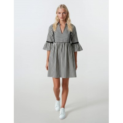 B120 - Black - BEACHWEAR STRIPE - (B120)