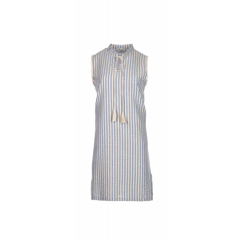 B125 - Black - BEACHWEAR STRIPE - (B125)