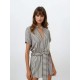 B127 - Black - BEACHWEAR STRIPE - (B127) B127 - Black - BEACHWEAR STRIPE - (B127)