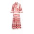B136 - Type - BEACHWEAR EMBROIDERY RED- (B136)