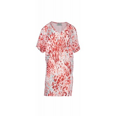 B143 - Type - BEACHWEAR RED LEOPARD- (B143)