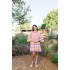 B158 - Type - BEACHWEAR MBROIDERY ORANGE- (B158)