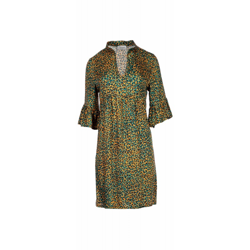 B177 - Type - BEACHWEAR LEOPARD GREEN - (B177)