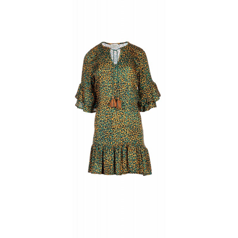 B178 - Type - BEACHWEAR LEOPARD GREEN - (B178) B178 - Type - BEACHWEAR LEOPARD GREEN - (B178)