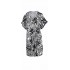 B187 - Type - BEACHWEAR BLACK FLOWER- (B187)