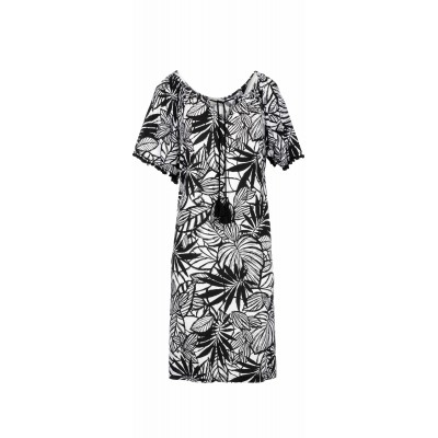 B188 - Type - BEACHWEAR BLACK FLOWER- (B188) B188 - Type - BEACHWEAR BLACK FLOWER- (B188)