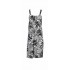 B189 - Type - BEACHWEAR BLACK FLOWER- (B189)