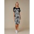 B191 - Type - BEACHWEAR BLACK FLOWER- (B191)