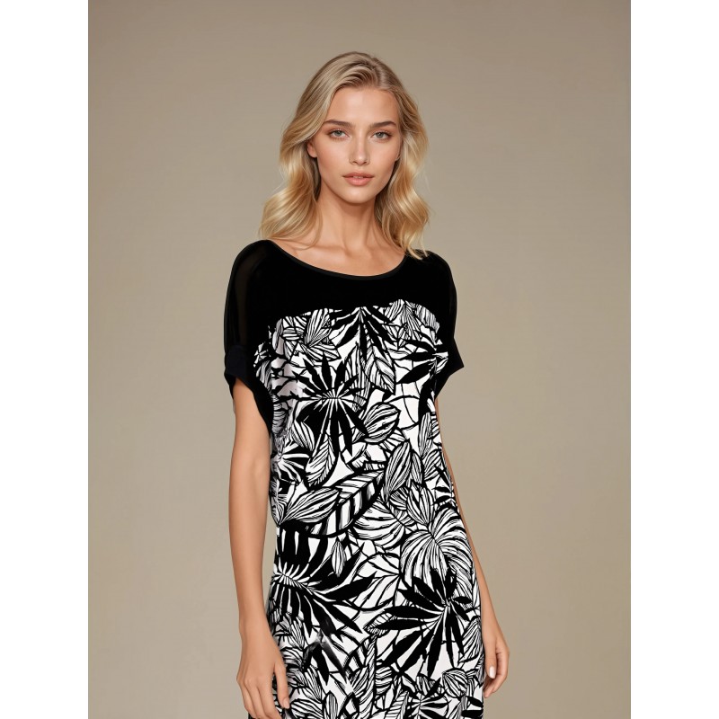 B191 - Type - BEACHWEAR BLACK FLOWER- (B191) B191 - Type - BEACHWEAR BLACK FLOWER- (B191)