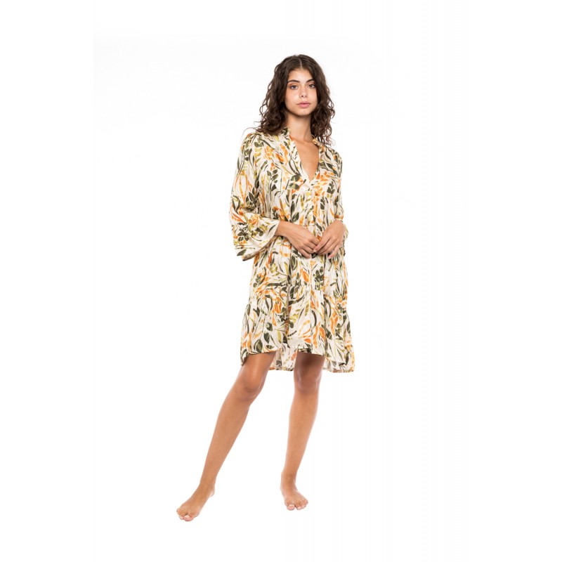 B200 - Type - BEACHWEAR PASTEL GREEN LEAF- (B200) B200 - Type - BEACHWEAR PASTEL GREEN LEAF- (B200)