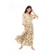 B201 - Type - BEACHWEAR LONG PASTEL GREEN LEAF- (B201) B201 - Type - BEACHWEAR LONG PASTEL GREEN LEAF- (B201)