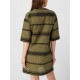 B242 - Oil Green - BEACHWEAR GREEN & BLACK EMBROIDERY- (B242)