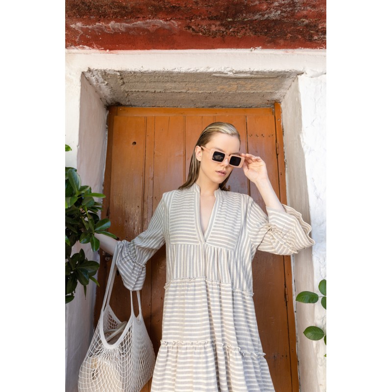 B255 - Type - BEACHWEAR SAND STRIPE- (B255)