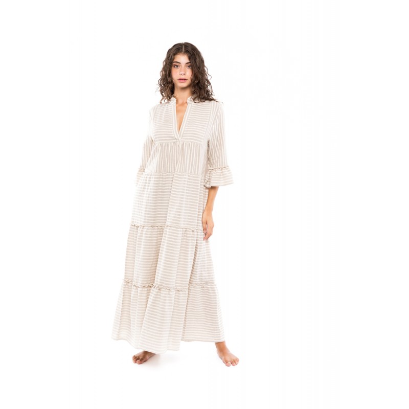 B256 - Type - BEACHWEAR SAND STRIPE- (B256) B256 - Type - BEACHWEAR SAND STRIPE- (B256)