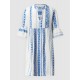 B263 - Type - BEACHWEAR BLUE EMBROIDERY- (B263) B263 - Type - BEACHWEAR BLUE EMBROIDERY- (B263)