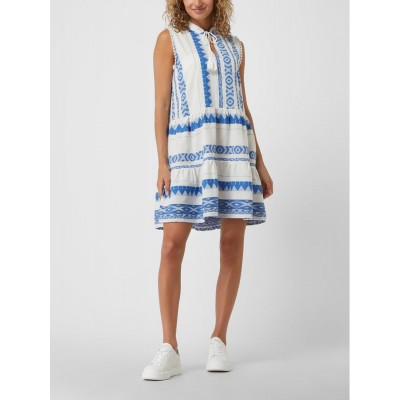 B264 - Type - BEACHWEAR BLUE EMBROIDERY- (B264) B264 - Type - BEACHWEAR BLUE EMBROIDERY- (B264)