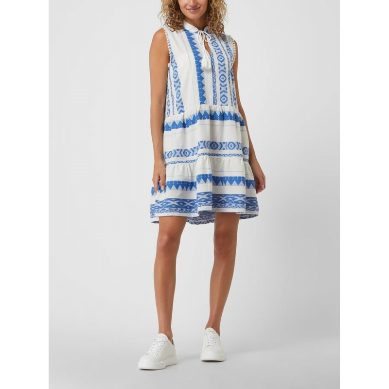 B264 - Type - BEACHWEAR BLUE EMBROIDERY- (B264) B264 - Type - BEACHWEAR BLUE EMBROIDERY- (B264)
