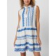 B264 - Type - BEACHWEAR BLUE EMBROIDERY- (B264) B264 - Type - BEACHWEAR BLUE EMBROIDERY- (B264)