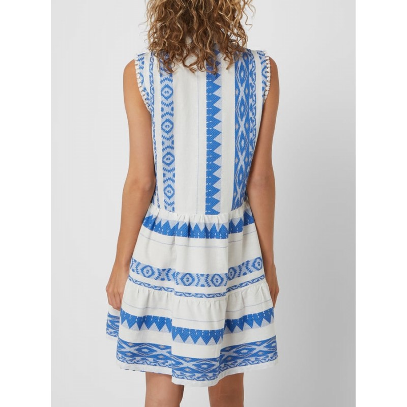 B264 - Type - BEACHWEAR BLUE EMBROIDERY- (B264) B264 - Type - BEACHWEAR BLUE EMBROIDERY- (B264)