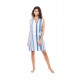 B265 - Type - BEACHWEAR BLUE EMBROIDERY- (B265) B265 - Type - BEACHWEAR BLUE EMBROIDERY- (B265)