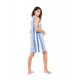 B265 - Type - BEACHWEAR BLUE EMBROIDERY- (B265) B265 - Type - BEACHWEAR BLUE EMBROIDERY- (B265)