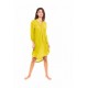 B269 - Yellow - BEACHWEAR CREPE BOHO- (B269) B269 - Yellow - BEACHWEAR CREPE BOHO- (B269)