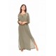B270 - Elephant Grey - BEACHWEAR CREPE BOHO- (B270)