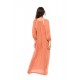 B270 - Salmon - BEACHWEAR CREPE BOHO- (B270) B270 - Salmon - BEACHWEAR CREPE BOHO- (B270)