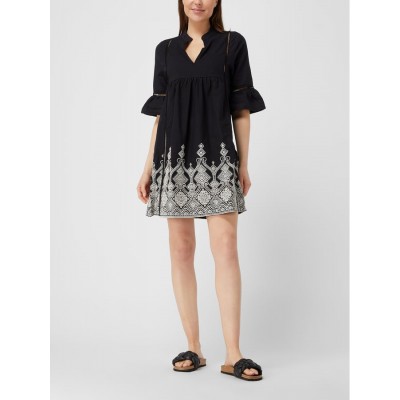 B276 - Black - BEACHWEAR EMBROIDERY BLACK- (B276) B276 - Black - BEACHWEAR EMBROIDERY BLACK- (B276)