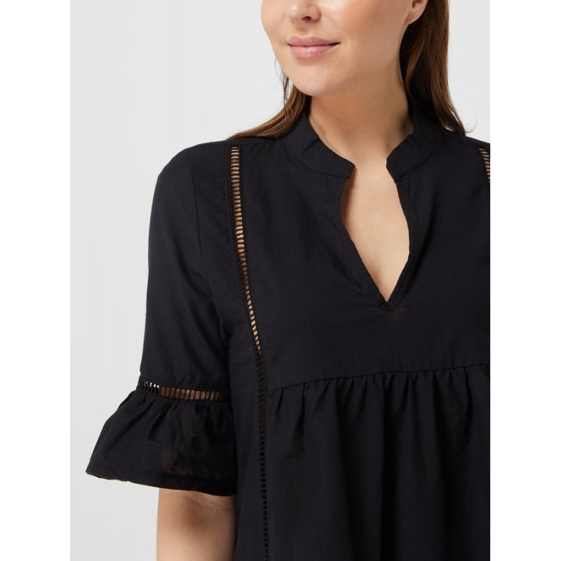B276 - Black - BEACHWEAR EMBROIDERY BLACK- (B276)