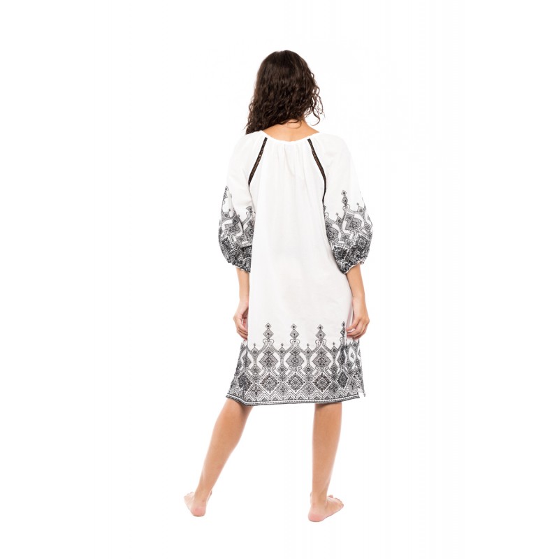 B277 - Black - BEACHWEAR EMBROIDERY BLACK- (B277) B277 - Black - BEACHWEAR EMBROIDERY BLACK- (B277)