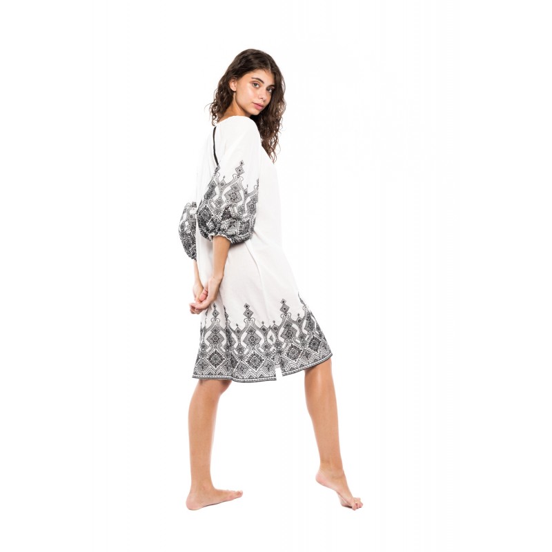B277 - Black - BEACHWEAR EMBROIDERY BLACK- (B277) B277 - Black - BEACHWEAR EMBROIDERY BLACK- (B277)