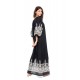 B278 - White - BEACHWEAR EMBROIDERY BLACK- (B278) B278 - White - BEACHWEAR EMBROIDERY BLACK- (B278)