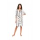 B301 - Type - BEACHWEAR BEIGE & BLACK EMBROIDERY - (B301)
