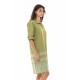 B326 - Type - BEACHWEAR EMBROIDERY GREEN- (B326) B326 - Type - BEACHWEAR EMBROIDERY GREEN- (B326)