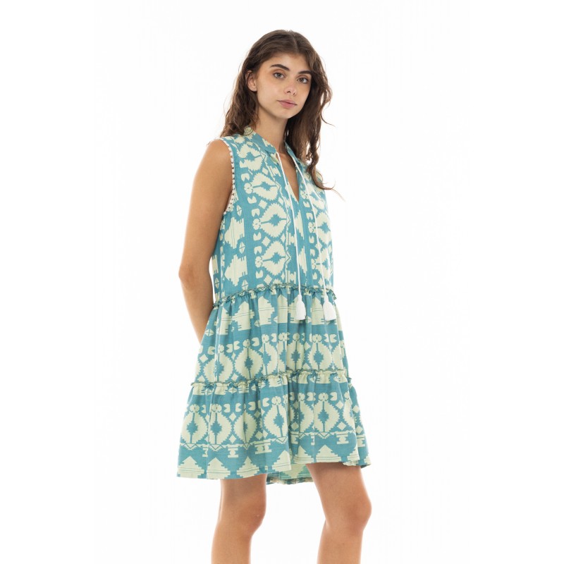 B331 - Type - BEACHWEAR EMBROIDERY AQUA- (B331) B331 - Type - BEACHWEAR EMBROIDERY AQUA- (B331)