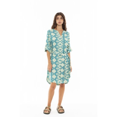 B332 - Type - BEACHWEAR EMBROIDERY AQUA- (B332) B332 - Type - BEACHWEAR EMBROIDERY AQUA- (B332)