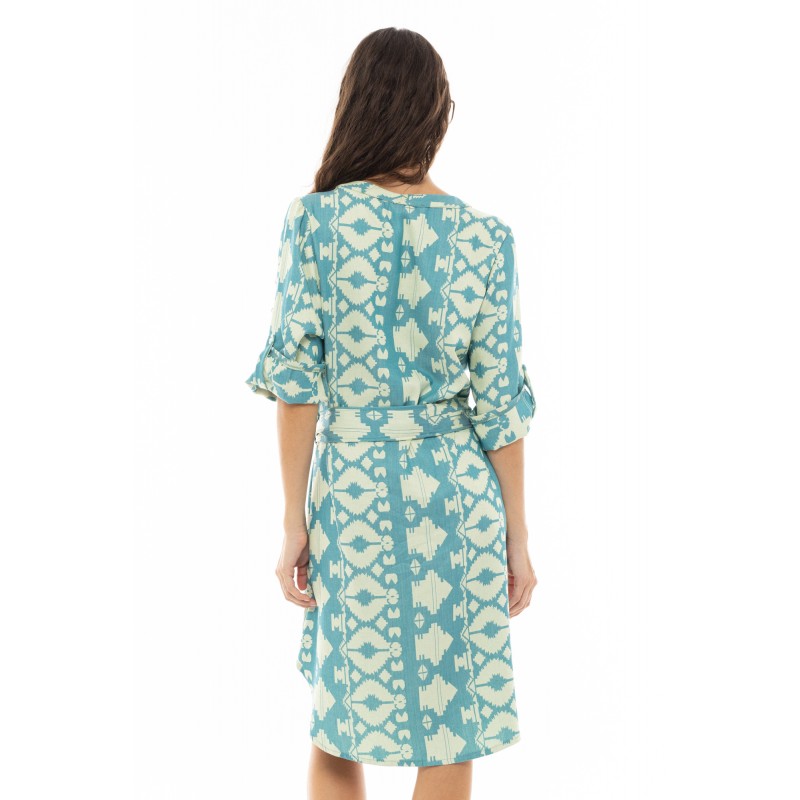 B332 - Type - BEACHWEAR EMBROIDERY AQUA- (B332) B332 - Type - BEACHWEAR EMBROIDERY AQUA- (B332)