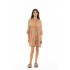 B334 - Orange - BEACHWEAR EMBROIDERY CROWN- (B334)